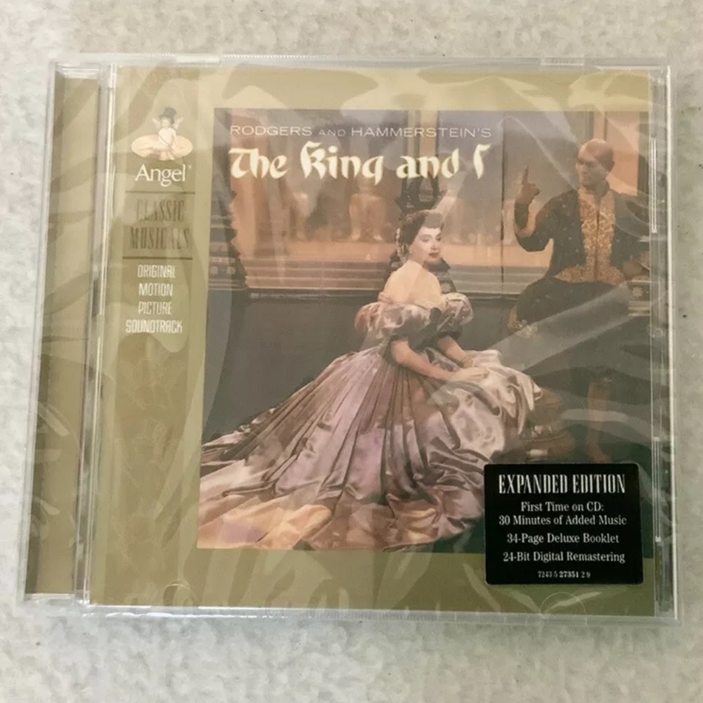 The King and I Original Motion Picture Soundtrack CD by Various Artists
